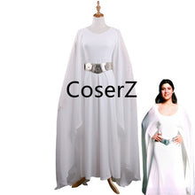 Princess Leia Dress White Leia Costume Adult Star Wars the Last Jedi Cosplay Costume
