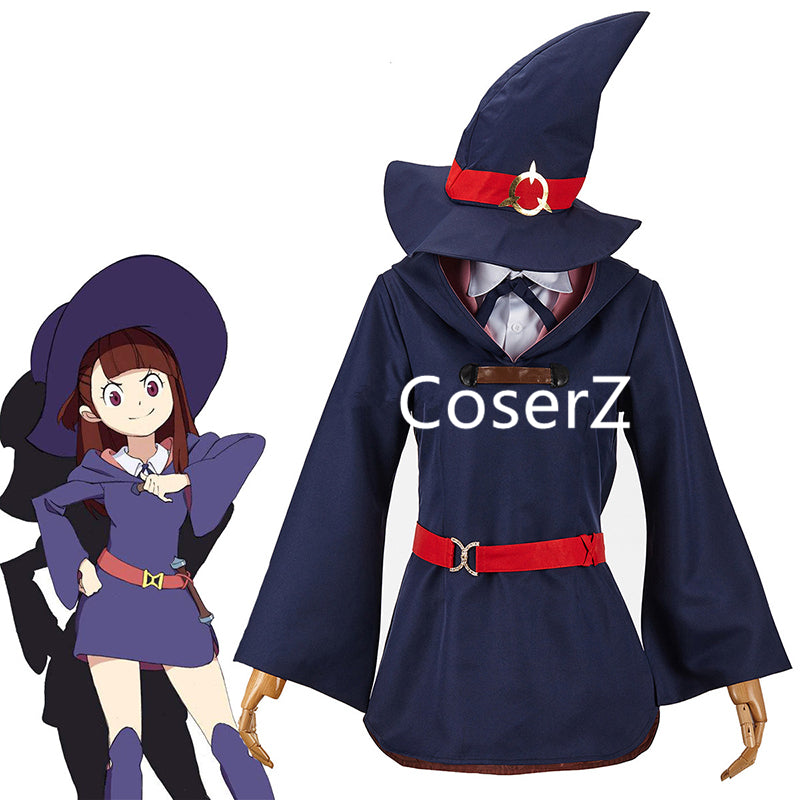 Little Witch Academia Akko Kagari Cosplay Costume