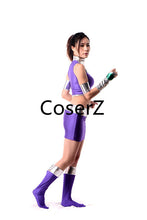 Lycra Spandex Shiny Metallic Starfire Female Costume Zentai Suits for Women