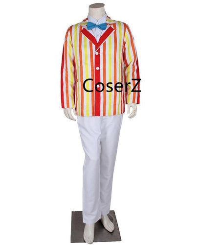 Custom Mary Poppins Bert Jacket Cosplay Costume Haloween Costume