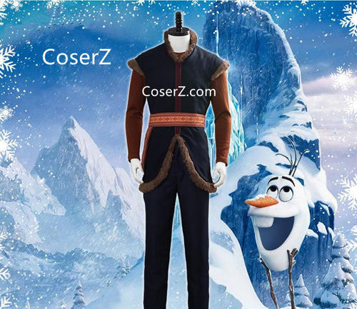 Frozen 2 Adult Kristoff Costume Men's Kristoff Frozen Costume