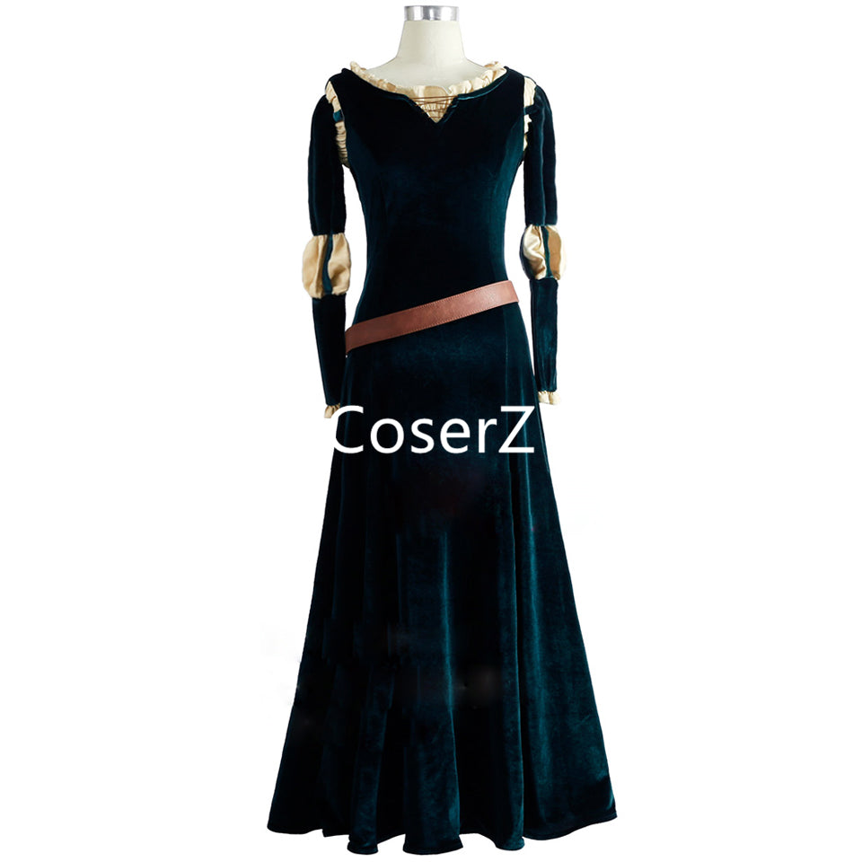 Movie Brave Cosplay Princess Merida Cosplay Costume Merida Dress CoserZ Movie Brave Cosplay Princess Merida Cosplay Costume Merida Dress CoserZ
