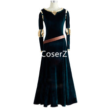 Movie Brave Cosplay Princess Merida Cosplay Costume Merida Dress