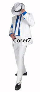 Michael Jackson Cosplay Costume, Michael Jackson Smooth Criminal Suit