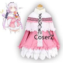Anime Miss Kobayashi's Dragon Maid Kamui Kanna Costume, Meidofuku Outfit Cosplay Costume