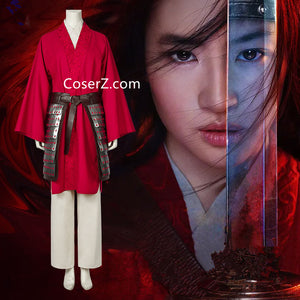 Mulan 2020 Costume - Hua Mulan Costume for Women 2020 Movie Version