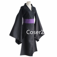 Noragami Yato Cosplay Costume Black Kimono Yukata