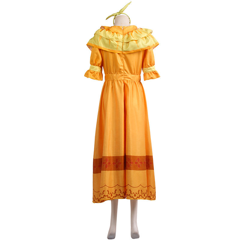 encanto dress Encanto Pepa Madrigal Costume, Pepa Encanto Dress, Pepa Cosplay Outfit – CoserZ