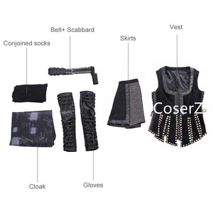 Once Upon a Time Cosplay Costume Evil Queen Regina Mills Costume, Regina Mills Cosplay Costume
