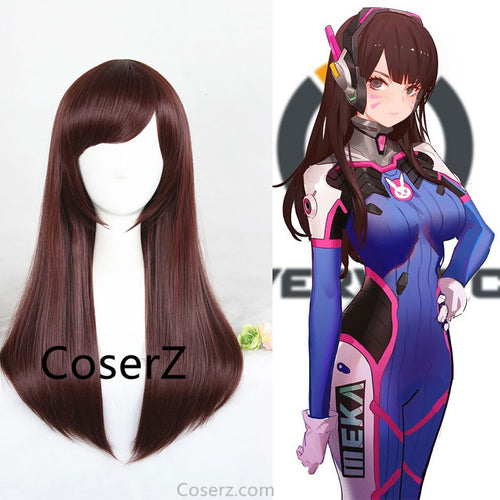 Overwatch D.Va Cosplay Wig