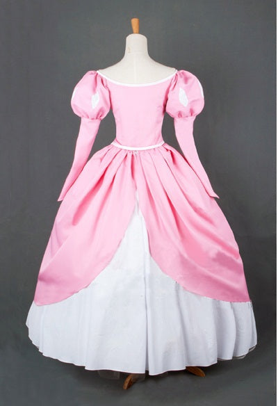 Ariel Pink Dress, Pink Ariel Costume, Ariel Cosplay Halloween Costume – CoserZ