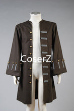 Custom Pirates Of The Caribbean Cosplay Costume Jack Sparrow Costume Jacket/Coat Only
