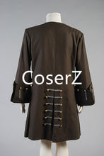 Custom Pirates Of The Caribbean Cosplay Costume Jack Sparrow Costume Jacket/Coat Only