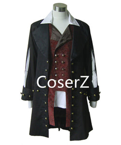 Pirates of the Caribbean Cosplay Costume Barbossa Jacket
