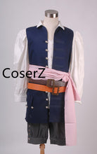 Pirates of the Caribbean Captain Jack Sparrow Costume Cosplay Full Sets