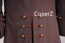 Pirates of the Caribbean Captain Jack Sparrow Costume Cosplay Full Sets
