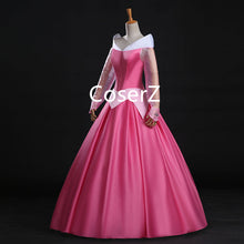 Princess Aurora Dress Costume, Sleeping Beauty Cosplay Pink Aurora Dress Ball Gown