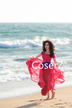 Esmeralda Dress in Red, Princess Esmeralda Red Dress Costume Topsy Turvy Dress for Adults Kids