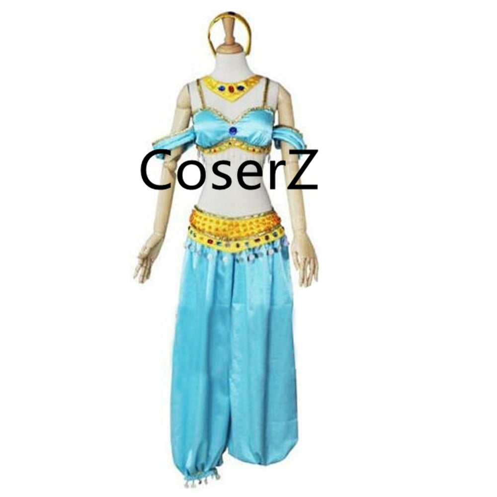 Princess Jasmine Costume, Custom Jasmine Cosplay Costume