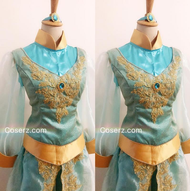 princess jasmine dress Princess Jasmine Costume for Adults Girl Women, Princess Jasmine Dress –  CoserZ