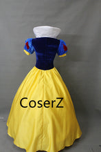 Princess Snow White Dress Fairytale Party Dress Cosplay Costume