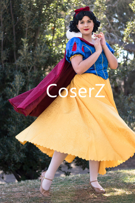 Princess Snow White Dress Snow White Cosplay Costume Park Version CoserZ Princess Snow White Dress Snow White Cosplay Costume Park Version CoserZ