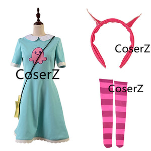 Star vs The Forces of Evil Cosplay Costume, Star vs.the Forces of Evil Princess Star Butterfly Costume with Bag