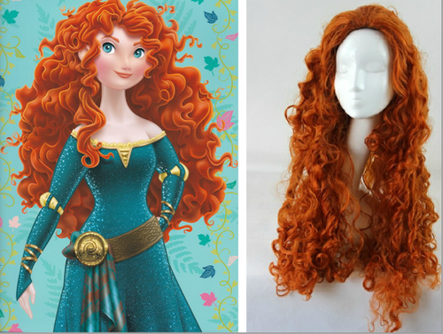 Merida Cosplay Wig