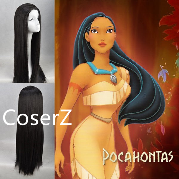 Pocahontas Wig, Pocahontas Cosplay Wig