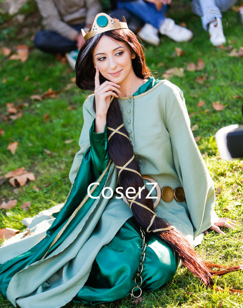 blue dress costume women Beauty and the Beast Womens Belle Blue Costume Dress | Adult | Womens | L | Blue/White