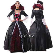 Custom Queen Of The Vampires Costume Cosplay Black Gothic Lolita Dress