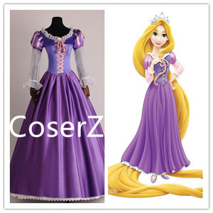 Custom-made Rapunzel Dress, Princess Rapunzel Costume Cosplay