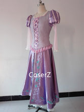 Tangled Princess Rapunzel Costume, Rapunzel Dress Cosplay Costume Custom Made