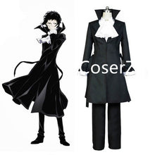 Anime Bungou Stray Dogs Cosplay Costume, Ryunosuke Akutagawa Cosplay Costume