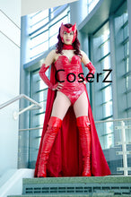 Custom Scarlet Witch Costume with Full Outfits and Boots