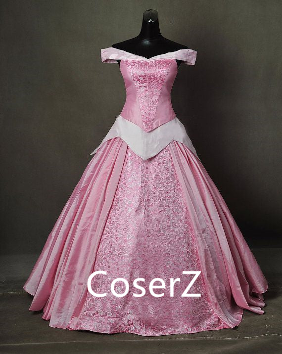 Custom-made Sleeping Beauty Aurora Dress, Princess Aurora Costume Cosplay