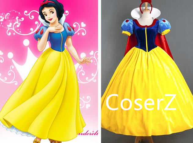 Custom-made Princess Snow White Dress, Snow White Costume