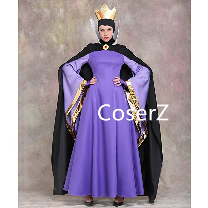 Custom Snow White Evil Queen Costume, Evil Queen Dress Cosplay Costume –  CoserZ