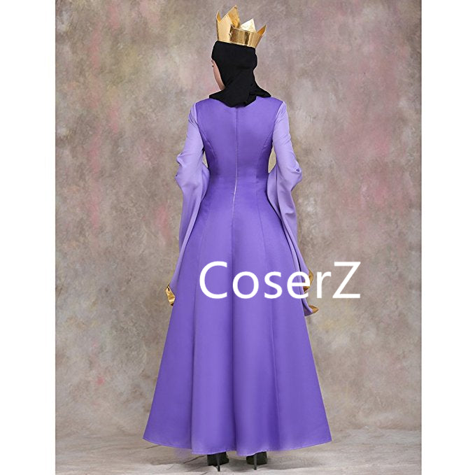 Custom Snow White Evil Queen Costume, Evil Queen Dress Cosplay Costume –  CoserZ
