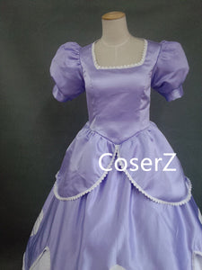 Princess Sofia Dress Sofia Cosplay Costume Adult Girls