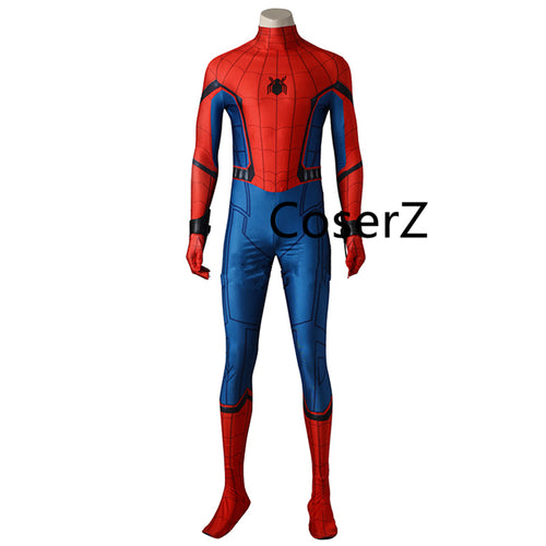 Spider-Man Homecoming Cosplay Costume Superhero Spider Man Jumpsuit Halloween Costume
