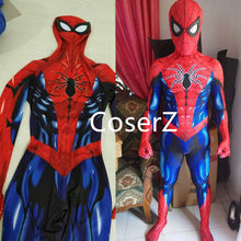 Spiderman Cosplay Costume Zentai Spider Man Bodysuit Jumpsuits
