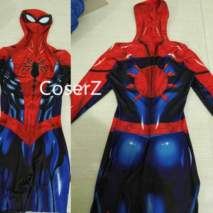 Spiderman Cosplay Costume Zentai Spider Man Bodysuit Jumpsuits