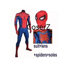 Spiderman Homecoming Cosplay Costume 2017 Tom Holland Spider Man Suit Costume