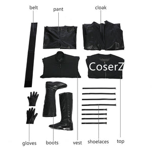 Star Wars Episode 8 The Last Jedi Kylo Ren Cosplay Costume