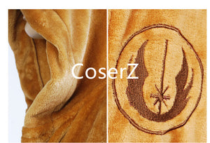 Star Wars Darth Vader Flannel Terry Jedi Bathrobe Robes Cosplay Costume