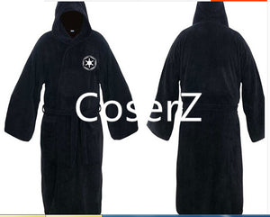 Star Wars Darth Vader Flannel Terry Jedi Bathrobe Robes Cosplay Costume