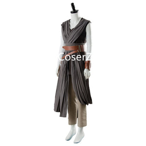 Star Wars 8 The Last Jedi Rey Costume For Adult Rey Cosplay Costume