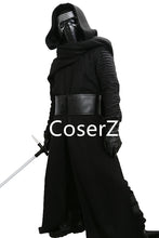 Star Wars Deluxe Kylo Ren Costume, The Force Awakens Cosplay Villain Kylo Ren Cosplay Costume