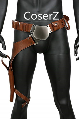 Star Wars Han Solo Belt with Buckle Holster Prop for Cosplay Costume Accessory